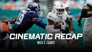 RECAPPING OUR WEEK 5 WIN AGAINST THE NEW YORK GIANTS | MIAMI DOLPHINS