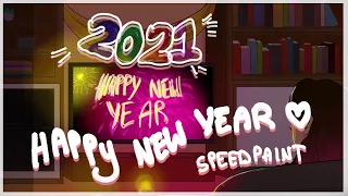 Happy New Year 2021 - speedpaint