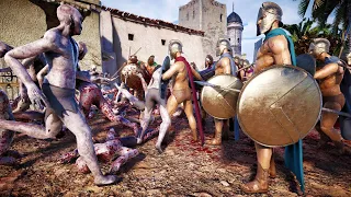 Can Ancient Army Survive 2 Million Zombie ? | Ultimate Epic Battle Simulator 2 | UEBS 2