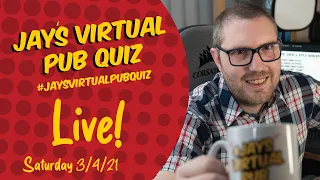 Virtual Pub Quiz, Live! Saturday 3rd April