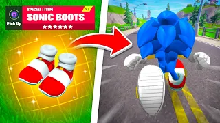 Ich klaue die MYTHISCHEN SCHUHE von SONIC in Fortnite RP