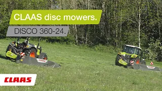 CLAAS disc mowers. DISCO 360-24.
