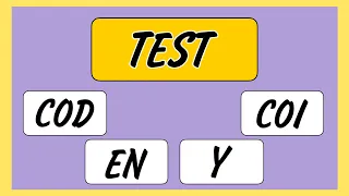 TEST : заменяющие местоимения COD/ COI / EN / Y