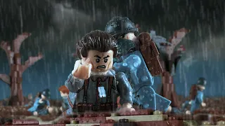 Lego WW1 Verdun - Battle in the Rain - stop motion