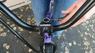 Bmx Kench Street Cro-mo 2021| Сборка с коробки до мелочей