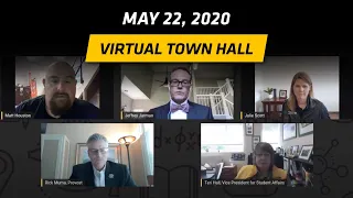 Virtual Faculty/Staff Town Hall 5/22/2020