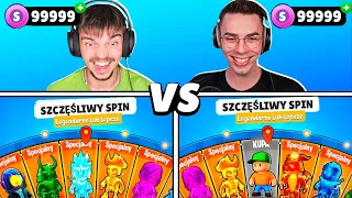 WIELKA BITWA za 500ZŁ na "SZCZĘŚLIWY SPIN" z WOJANEM o 1000ZŁ!