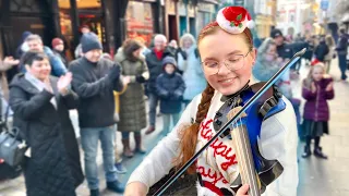 Electric Violinist AMAZES Crowd | I’d Do Anything For Love - Meat Loaf #violin #cover #music