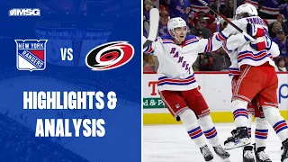 Panarin Scores 4 Times Against Canes For Rangers' 5th Straight Win | New York Rangers