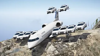 US Air force Mega Police Plane Emergency Landing For First Time | GTA 5