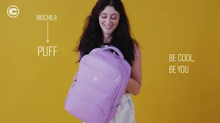 PUFF MOCHILA PARA LAPTOP 15.6IN LILA