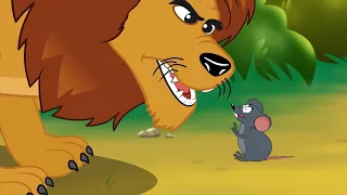 Лев и мышь & Златовласка и три медведя - сказка сборник | Сказки для детей | Мультик