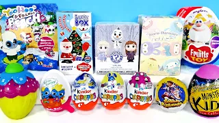 СЮРПРИЗ MIX! Miniso Кролики, Frozen 2 Disney Funko, Буба, Маша и Медведь Unboxing Kinder Surprise