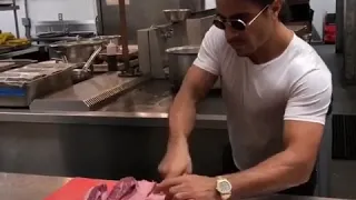 Nusret chezzy meat melting