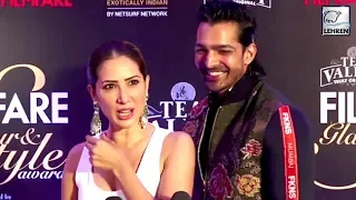Kim Sharma's Dumb Reaction On Valentine's Day | Filmfare Glamour And Style Awards 2019 | LehrenTV