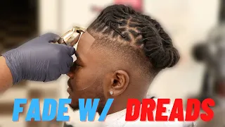 HOW TO : BALD FADE WITH DREADS (ENHANCED)