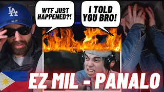 Introducing A Friend To Ez Mil… 🔥🇵🇭 EZ MIL - PANALO [UK & ALBANIAN REACTION!] w/@ParkedUpAnywhere