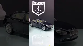 BMW 7 SERIES (F02) - BLACK KYOSHO 1:18€ Die-cast scale model.