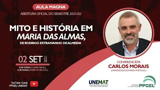 AULA MAGNA - Prof. Dr. Carlos Morais (Universidade de Aveiro / Portugal)