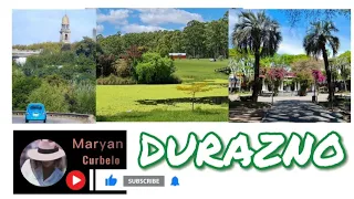 El sorprendente DURAZNO , Uruguay .- Es la ciudad más verde de Sudamérica .