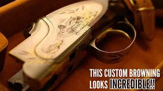 A BEAUTIFUL Browning Custom Shotgun!! | Browning B25 'At Rest' | 20 gauge Over & Under