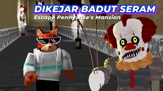 TIGRO BERANI MASUK KE RUMAH BADUT MENYERAMKAN! - Escape Pennywise's Mansion Obby Roblox!