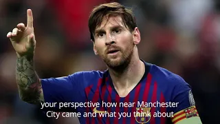 Pep Guardiola on almost signing Messi