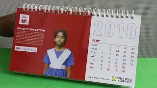 Green Delta Insurance Calendar 2018