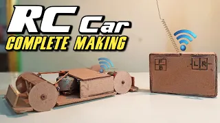 RC Car Making | How to make Wireless RC Car At Home | DIY Remote Control Car