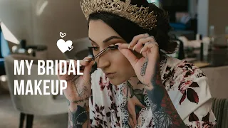 I did my own wedding makeup! ♥