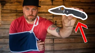 Spyderco RUINED My Arm!! EDC Knife FidgetFail Para3