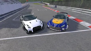 🇧🇷Drive Zone online - GTR35 vs AMG GT on the nurburgring track 🇧🇷