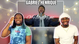 First Time Hearing Gabriel Henrique - O Holy Night (Cover) | Reaction |