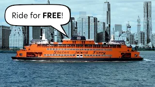 FREE Ferry in New York → How to ride the Staten Island Ferry