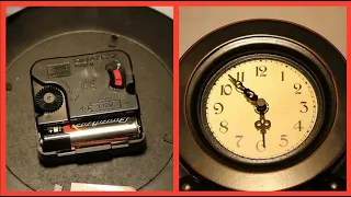 HOW TO REPLACE A QUARTZ CLOCK MECHANISM