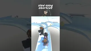 Sled Obby Shortcut😱😂