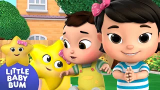 😃 Happy and You Know it Giggle Song KARAOKE! | LITTLE BABY BUM! | Sing Along With Me | Moonbug Kids