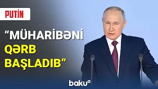 Putindən müharibə ilə bağlı sensasiyalı açıqlama - BAKU TV