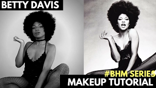 Black History Month Series: Betty Davis "Funky 70s Makeup Tutorial"