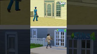 Grocery Delivery - Sims 2 vs Sims 4