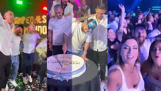 Messi Throws Crazy World Cup Champions Party In Rosario Together With Friends & Family