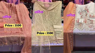 Sale on authentic pakistani party wear suit at merani wazer bagh srinagar 👩‍🦰