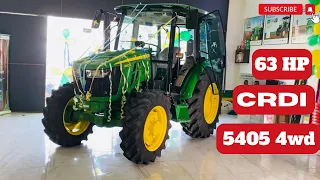 किसान की जान से जादा कुछ नहीं ❤️👍John Deere 5405 AC Cabin 2023 | Full Review with price |