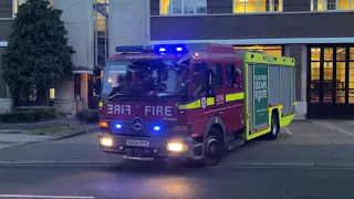 London Fire Brigade G306 Wembley Reserve FRU Rescue Unit Turnout!