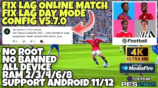 CARA MENGATASI LAG PES 2021 MOBILE CONFIG FOR ALL DEVICE