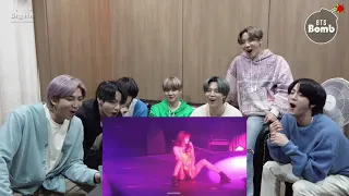 Bts reaction to BLACKPINK LISA wild and sexy moments on stage