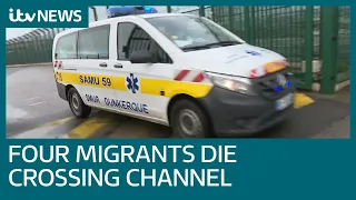 Four migrants, including two children, die off French coast | ITV News