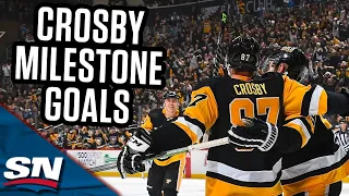 Re-Live All Of Sidney Crosby's Milestone Goals