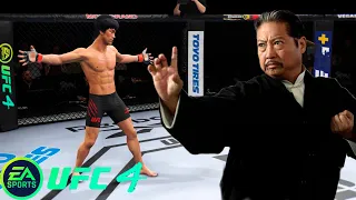 UFC4 Bruce Lee vs Master Sammo Hung EA Sports UFC 4 Rematch