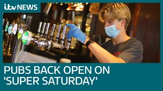 Super Saturday: Pubs reopen as England’s lockdown eases on July 4 | ITV News